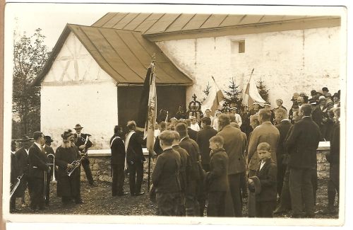 1928: Glockenweihe in Knottenried